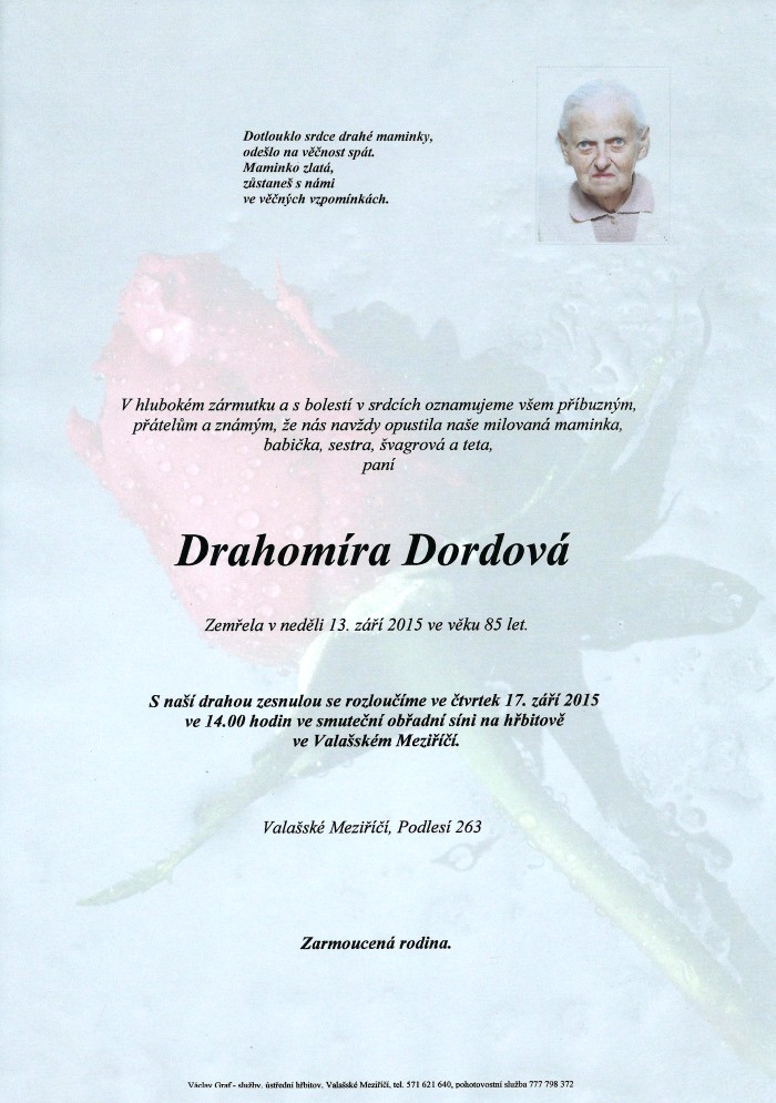 Drahomíra Dordová