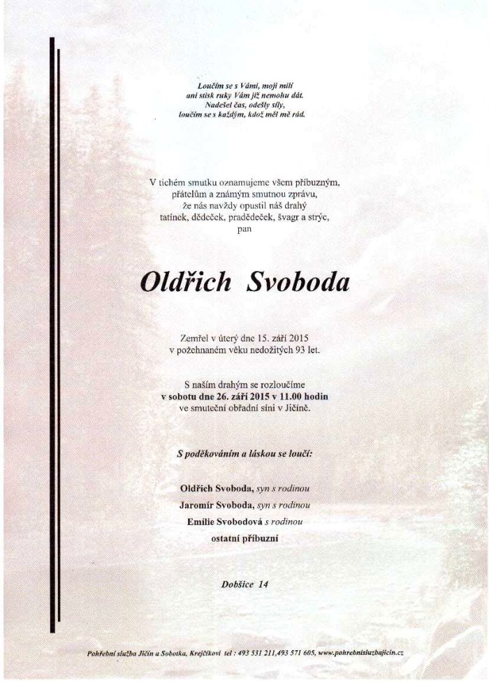 Oldřich Svoboda