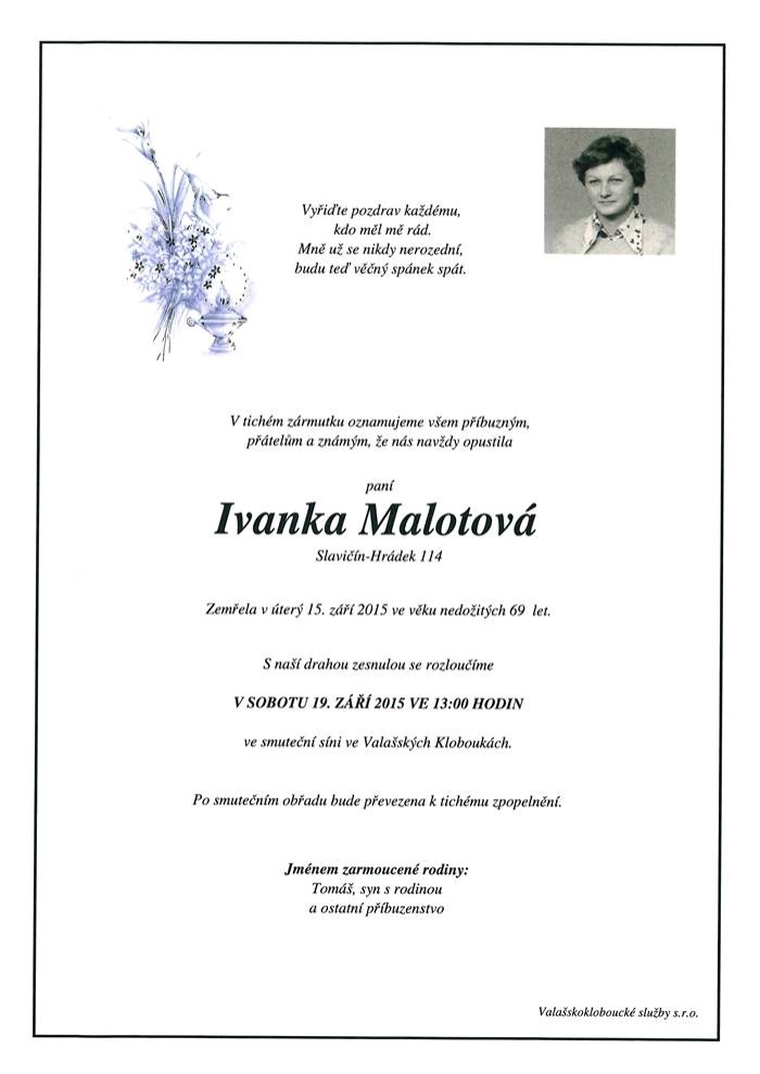 Ivanka Malotová