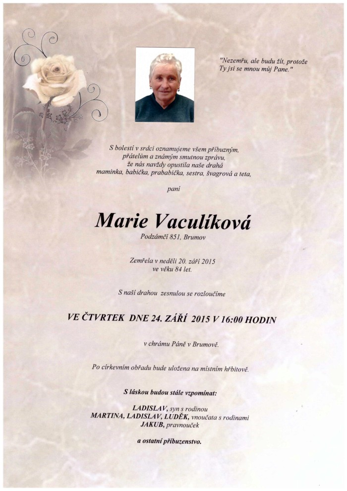 Marie Vaculíková