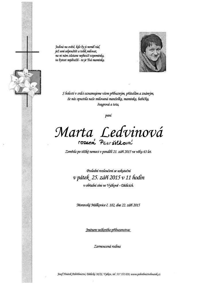 Marta Ledvinová