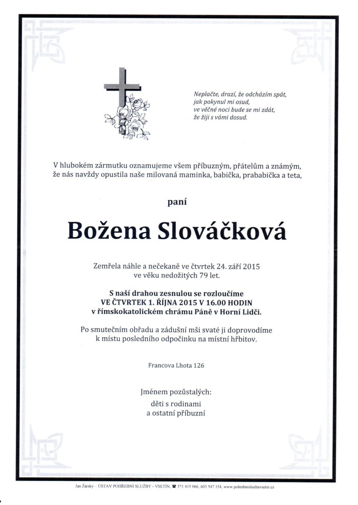 Božena Slováčková