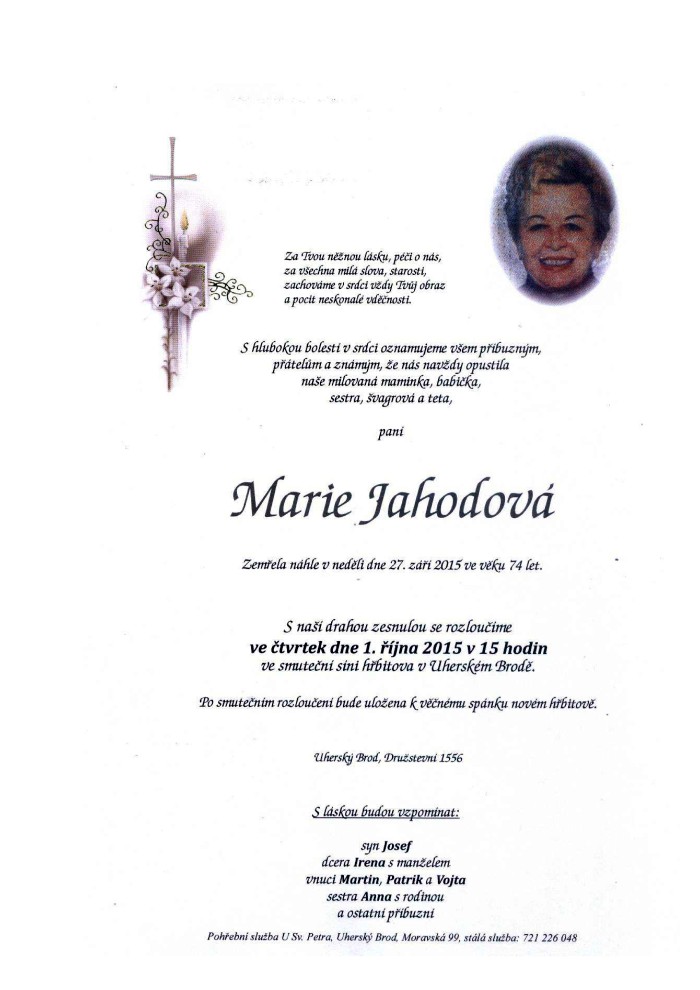 Marie Jahodová