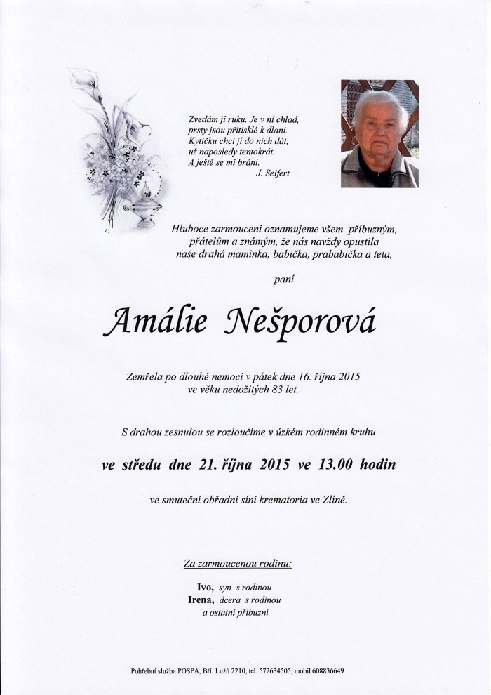 Amálie Nešporová