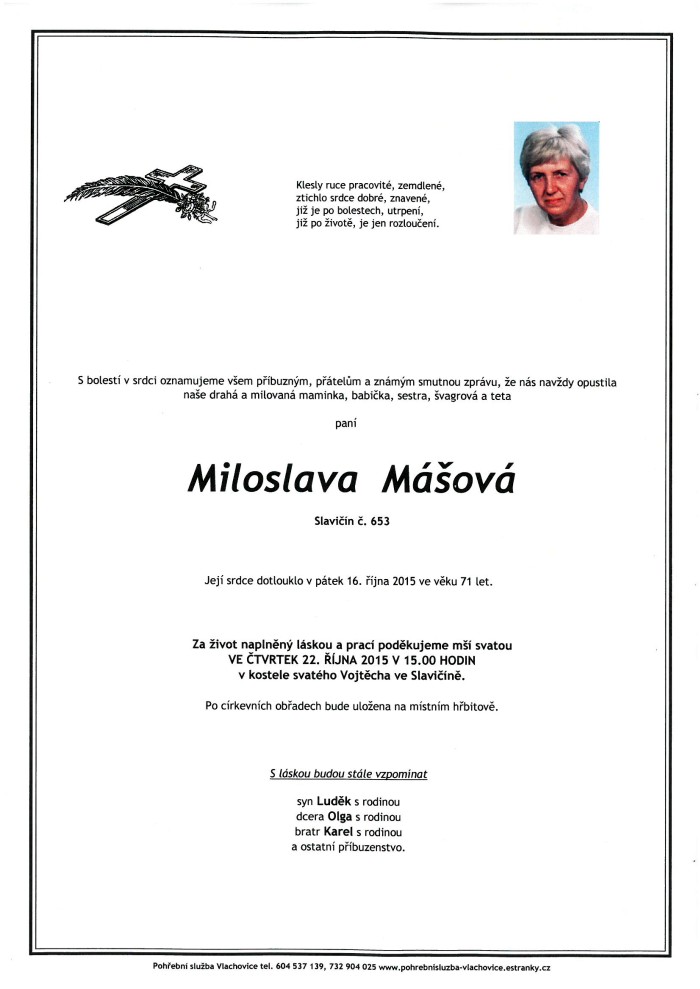 Miloslava Mášová