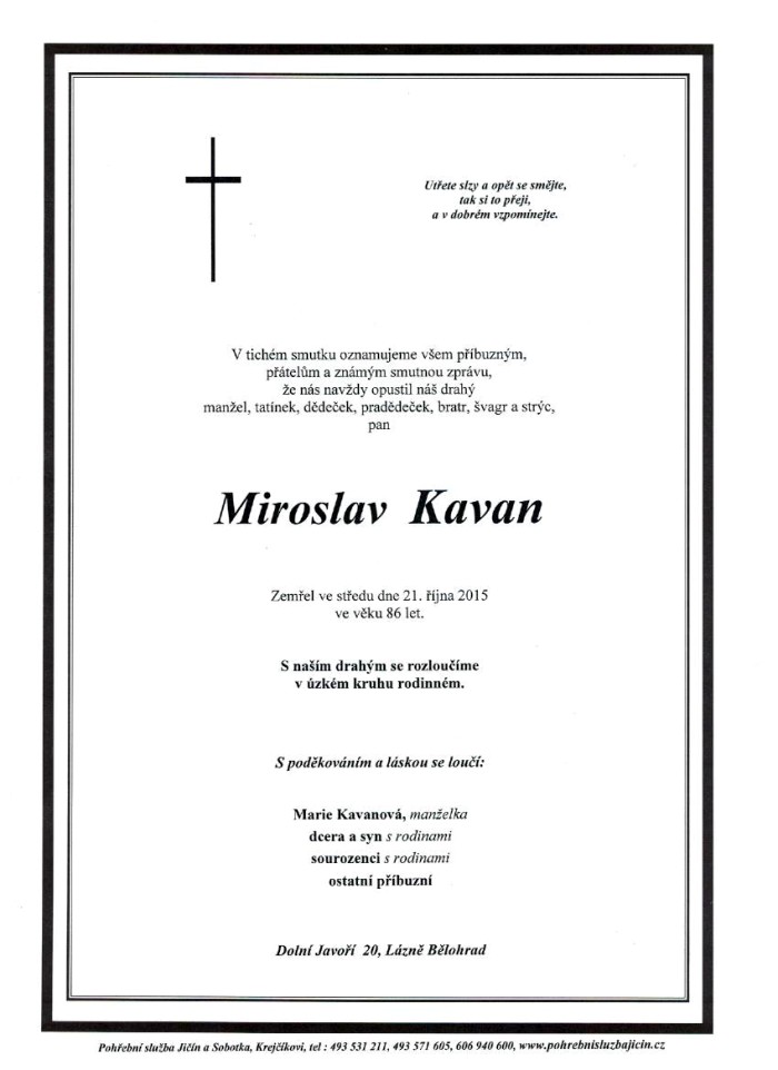 Miroslav Kavan