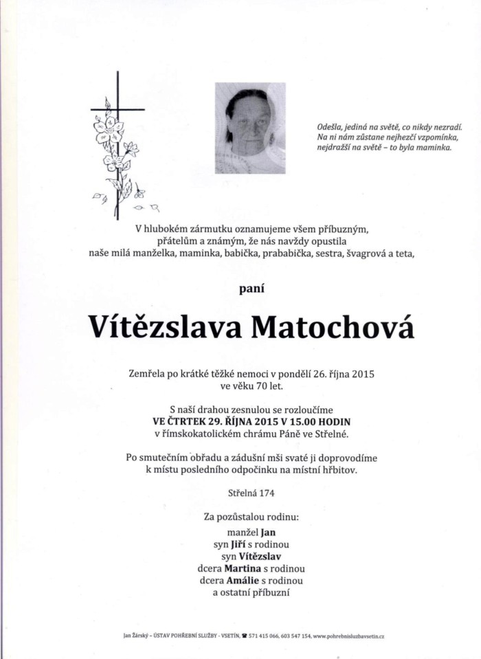 Vítězslava Matochová