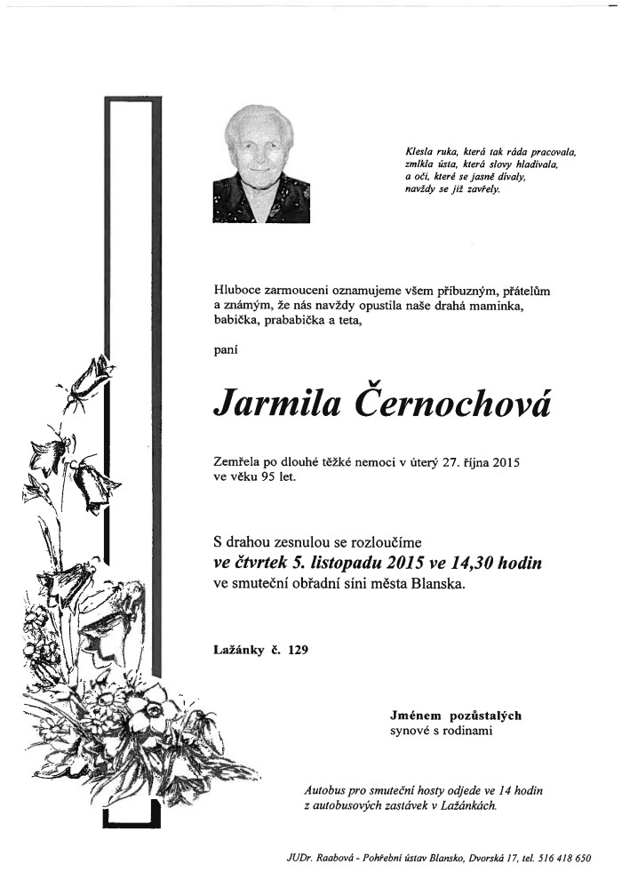 Jarmila Černochová