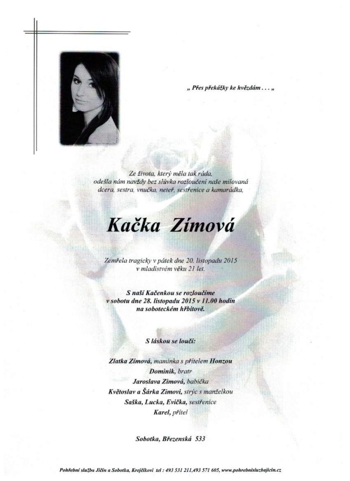 Kačka Zímová