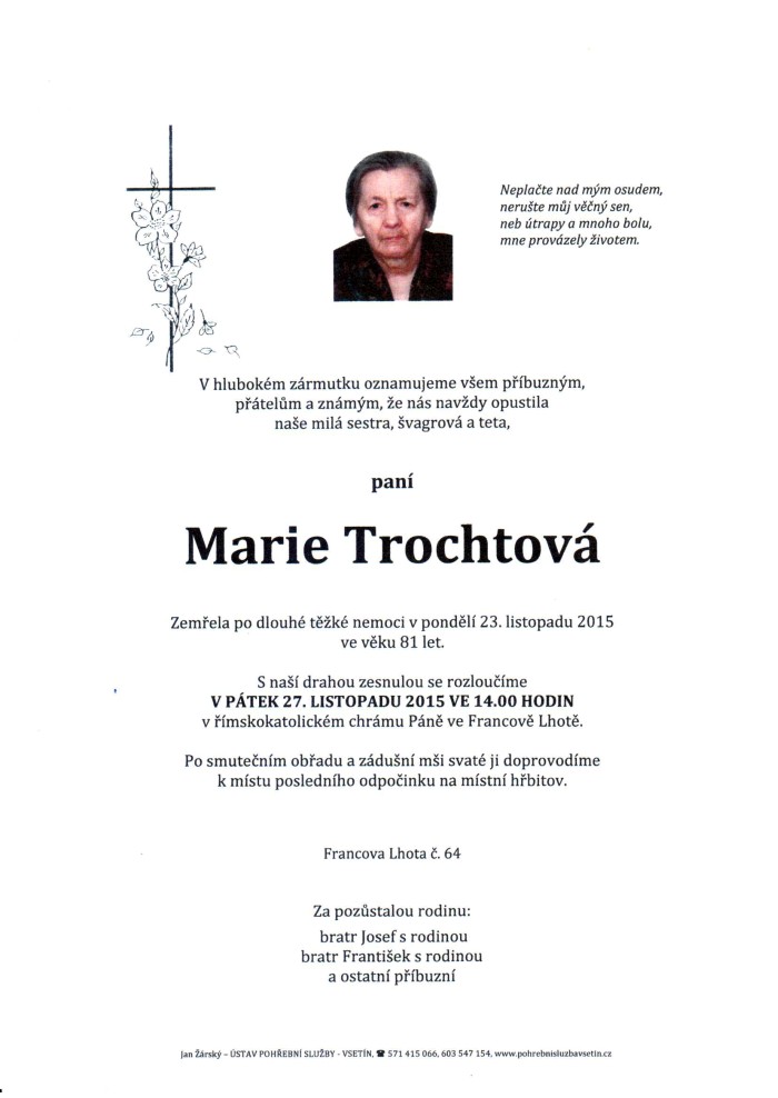Marie Trochtová