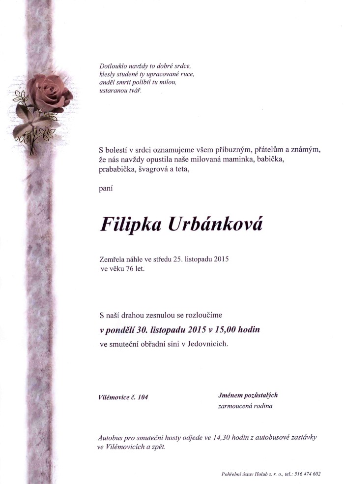 Filipka Urbánková
