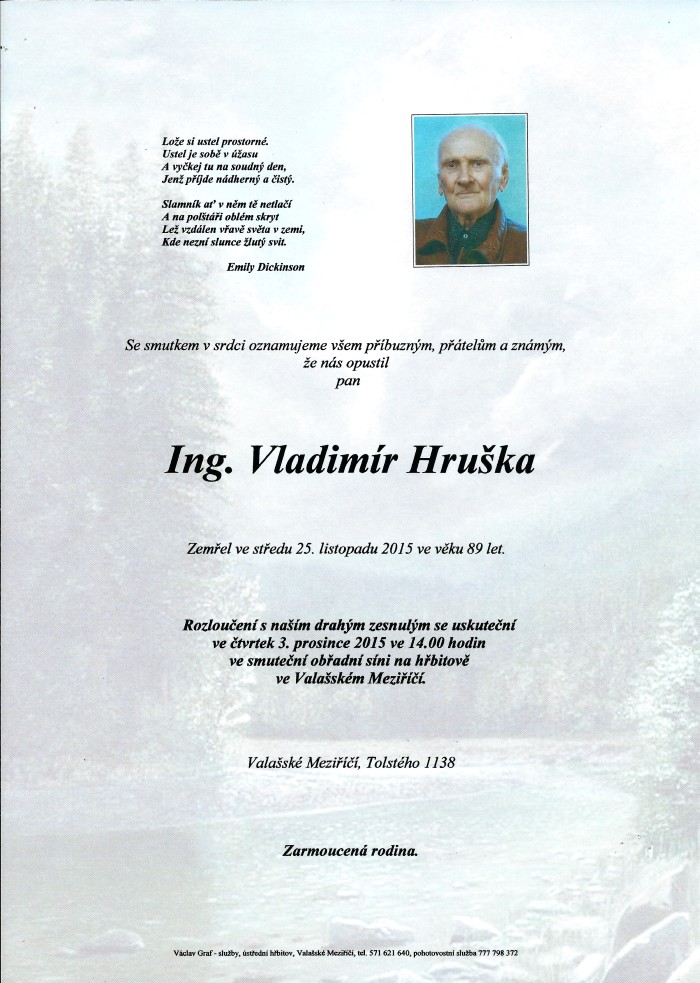 Ing. Vladimír Hruška