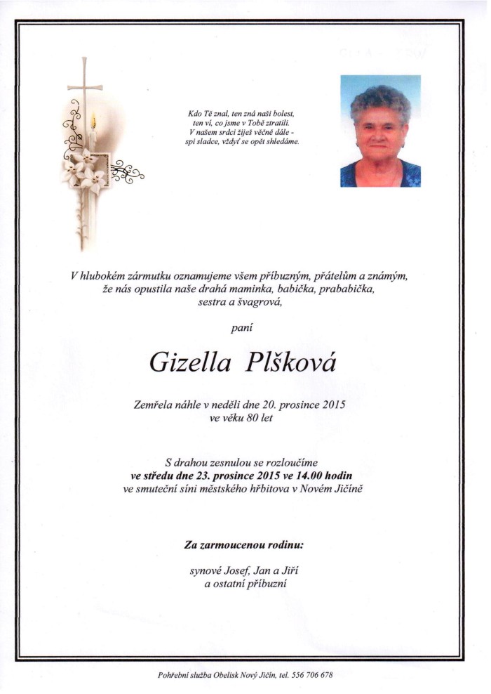 Gizella Plšková