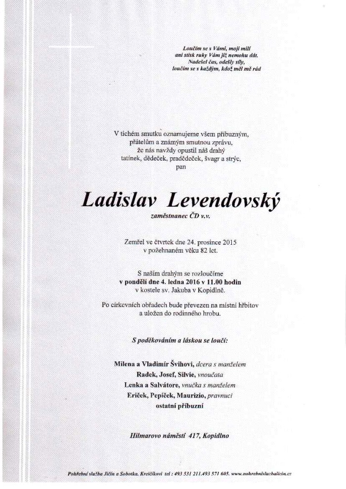 Ladislav Levendovský