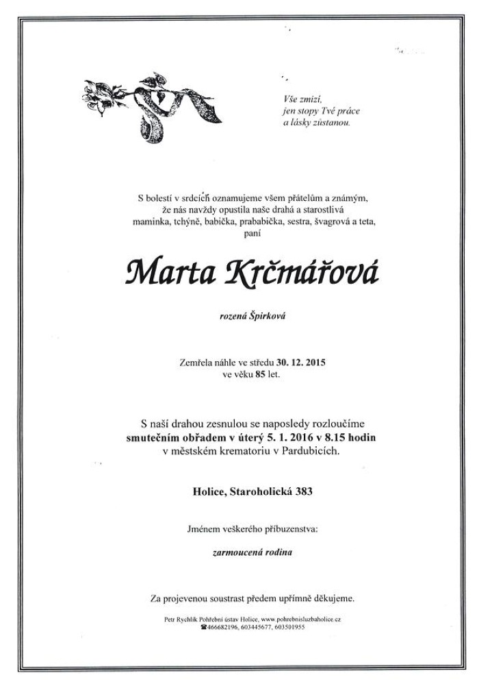 Marta Krčmářová