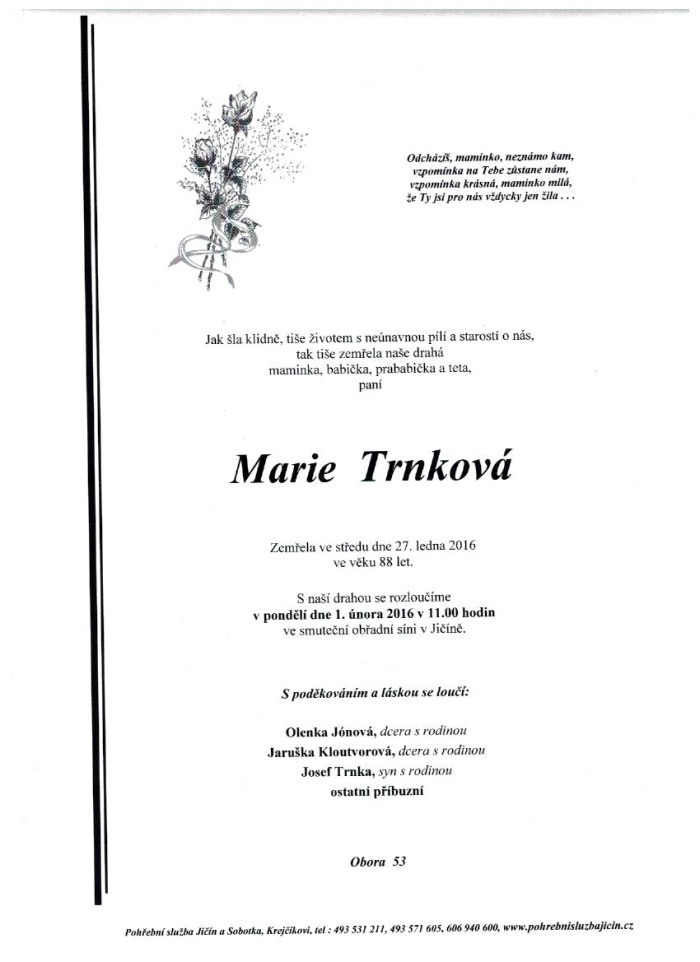 Marie Trnková