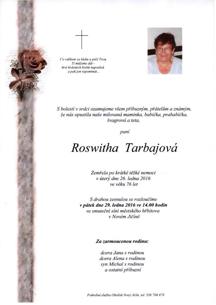 Roswitha Tarbajová