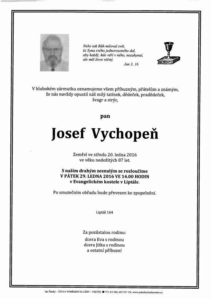 Josef Vychopeň