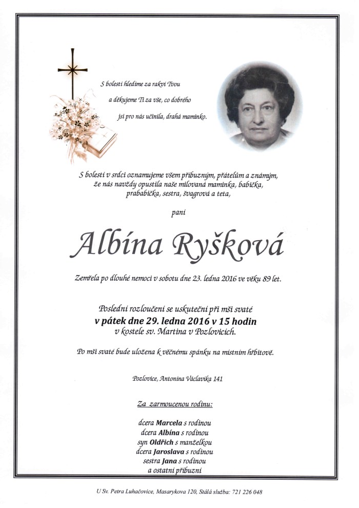 Albína Ryšková