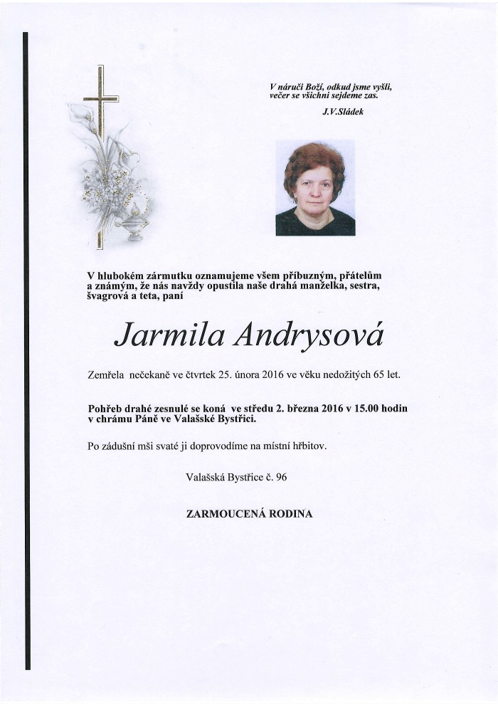 Jarmila Andrysová