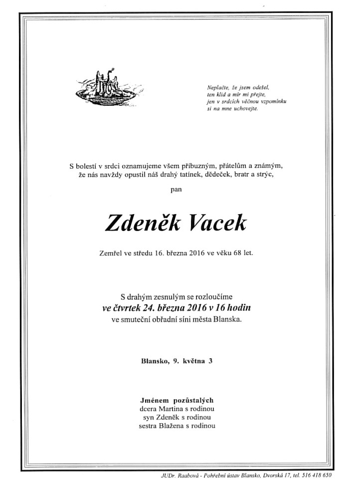 Zdeněk Vacek