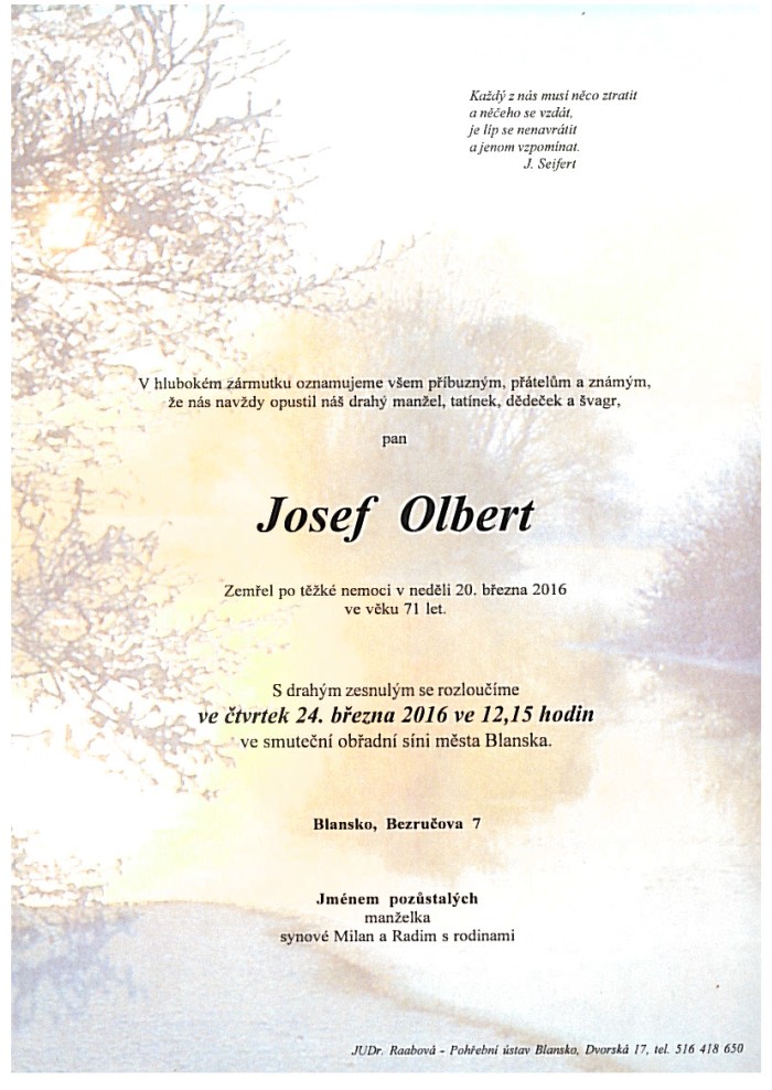 Josef Olbert