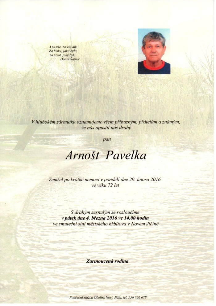 Arnošt Pavelka