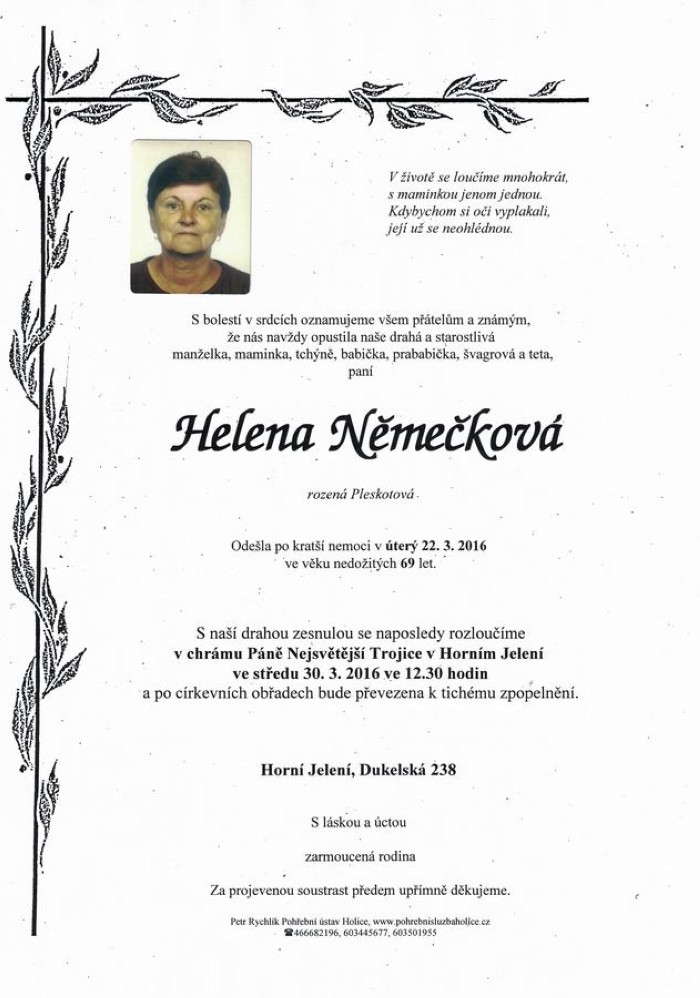 Helena Němečková