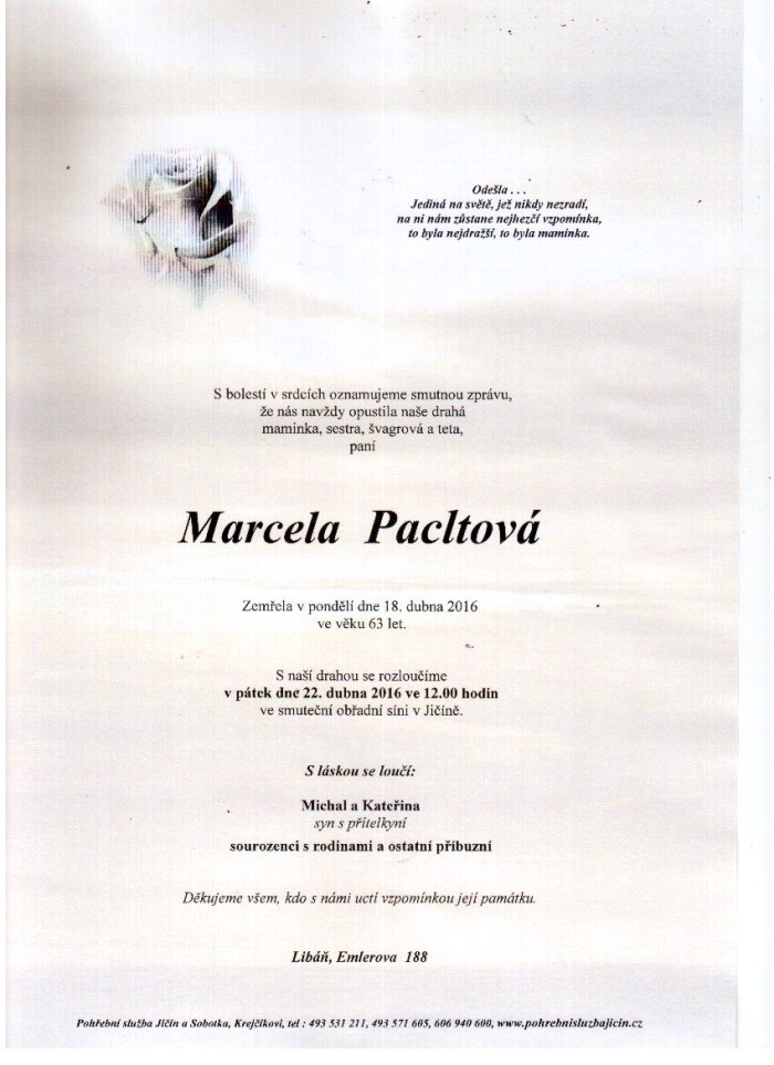 Marcela Pacltová