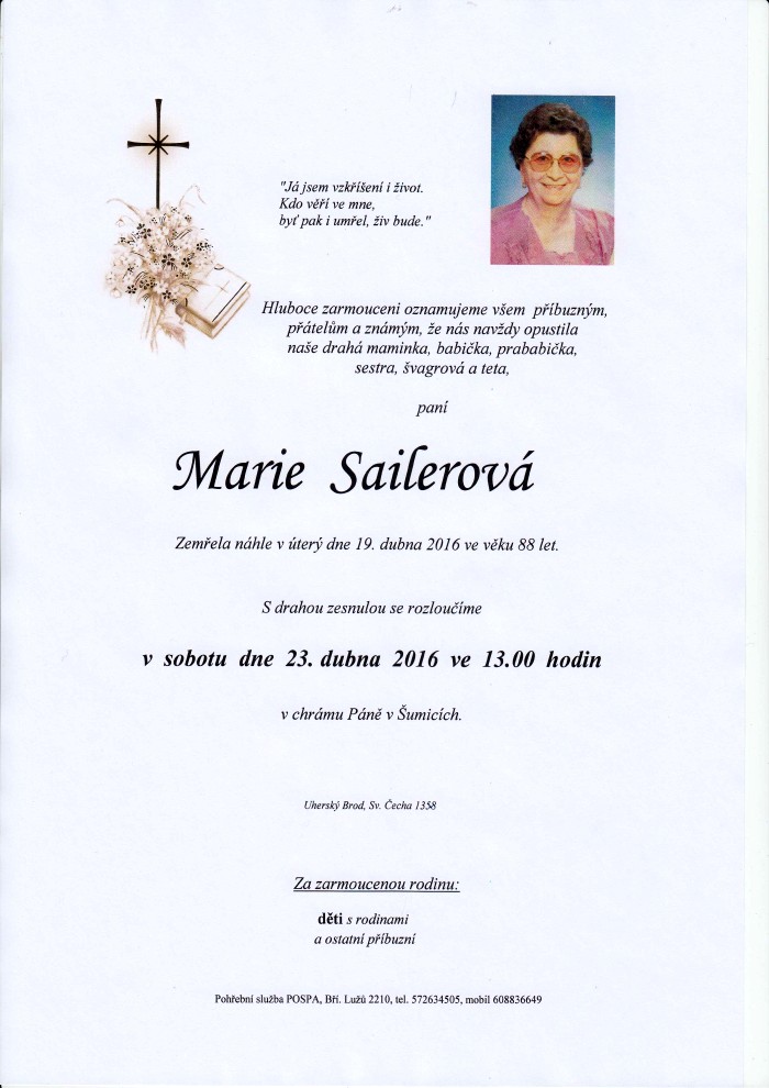 Marie Sailerová