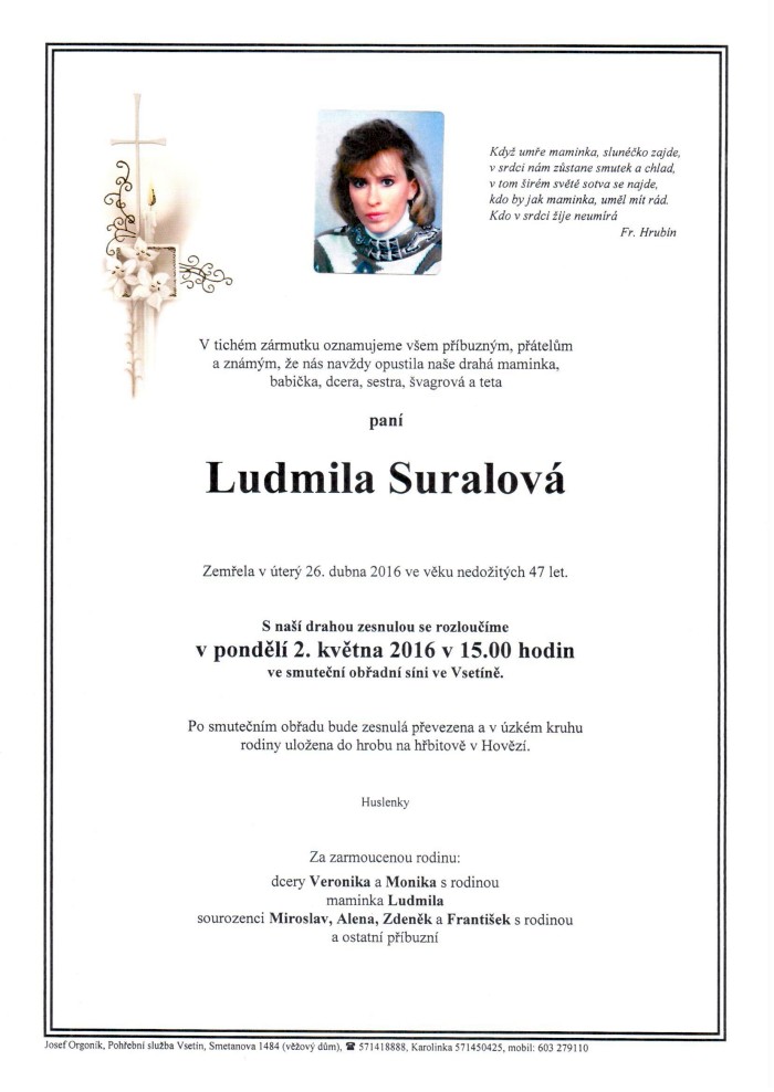 Ludmila Suralová