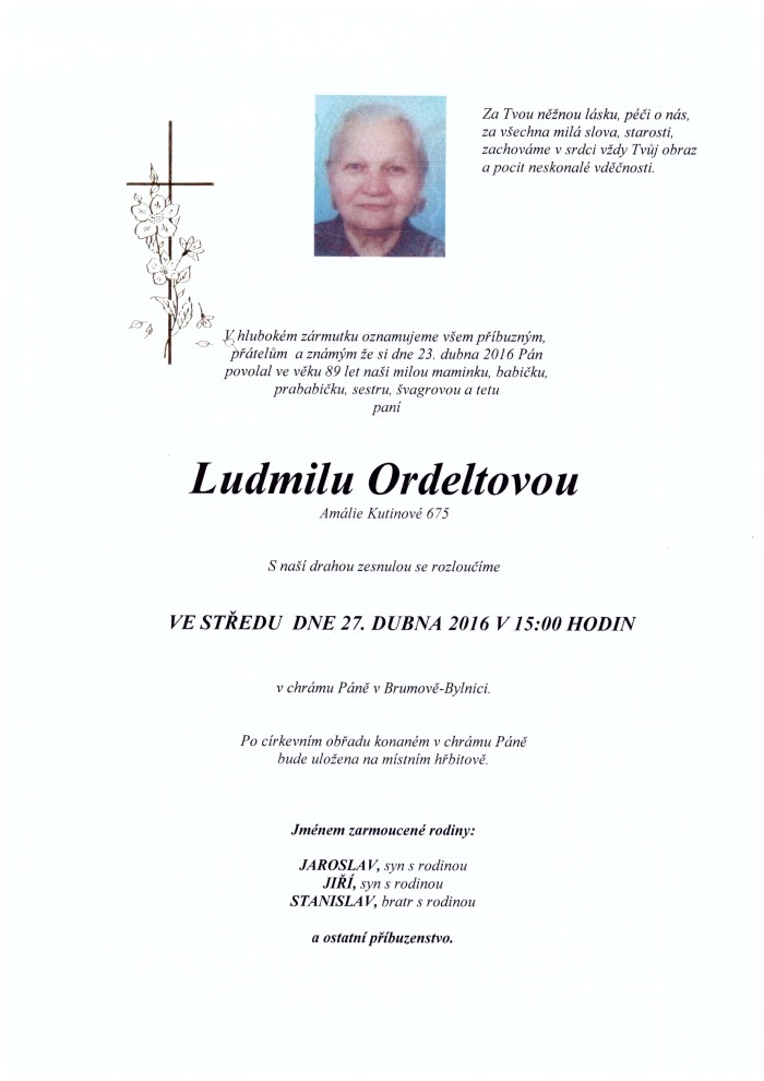 Ludmila Ordeltová