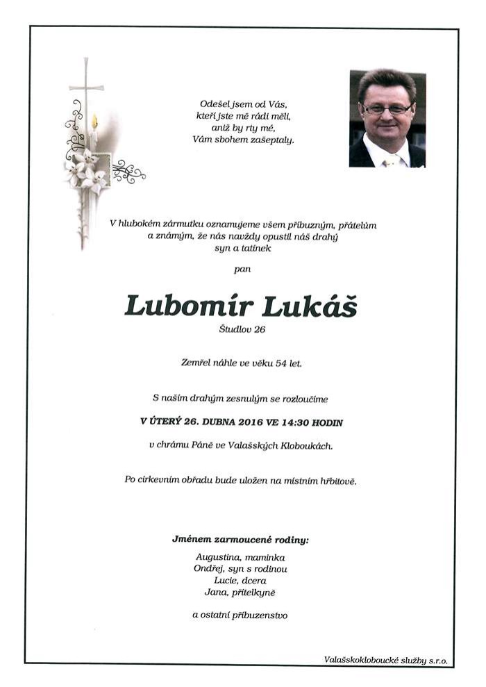 Lubomír Lukáš