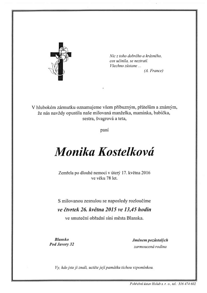 Monika Kostelková