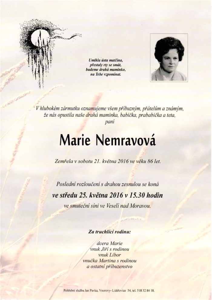 Marie Nemravová