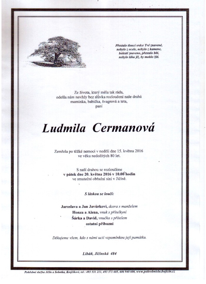 Ludmila Cermanová