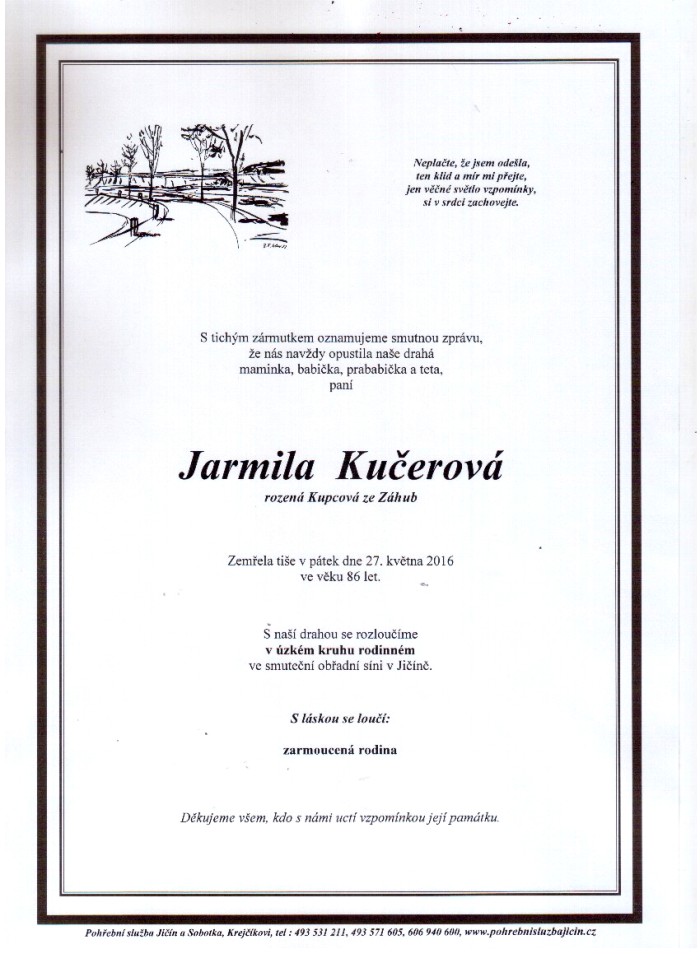 Jarmila Kučerová