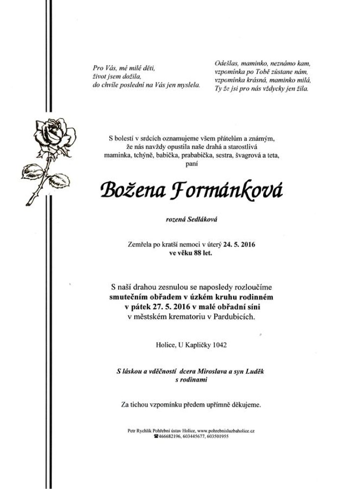 Božena Formánková