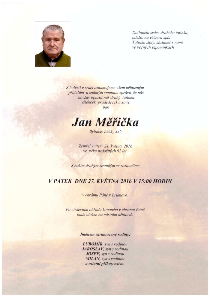 Jan Měřička