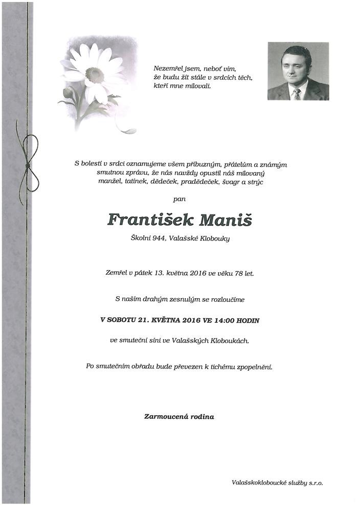 František Maniš