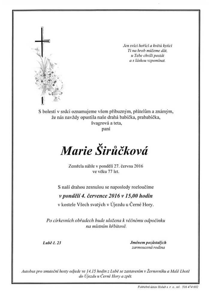 Marie Širůčková