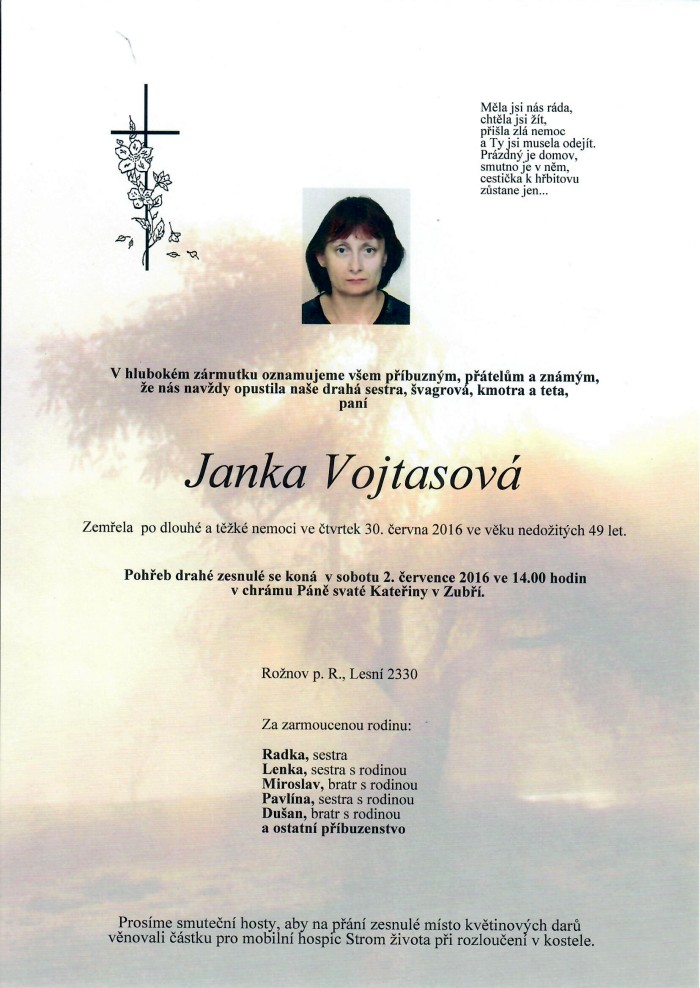 Janka Vojtasová