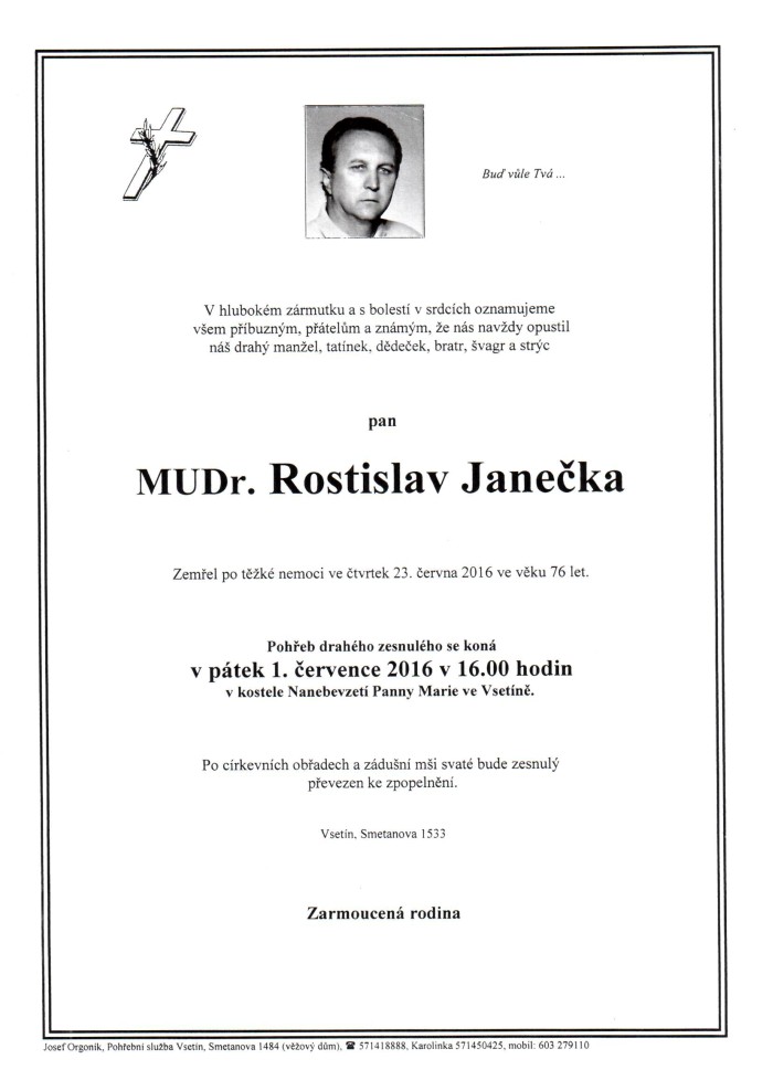MUDr. Rostislav Janečka