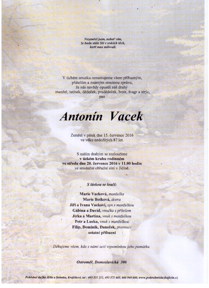Antonín Vacek