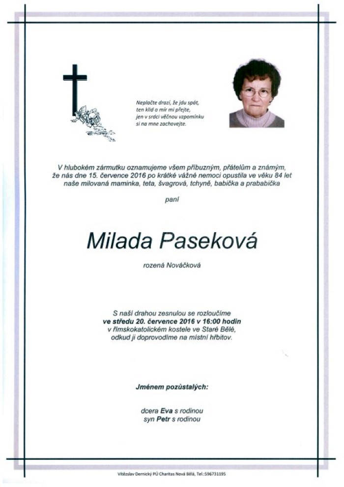 Milada Paseková