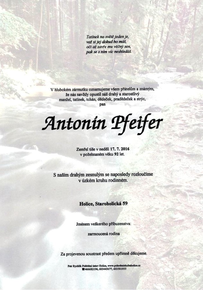 Antonín Pfeifer