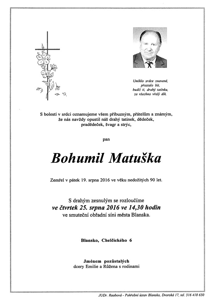 Bohumil Matuška