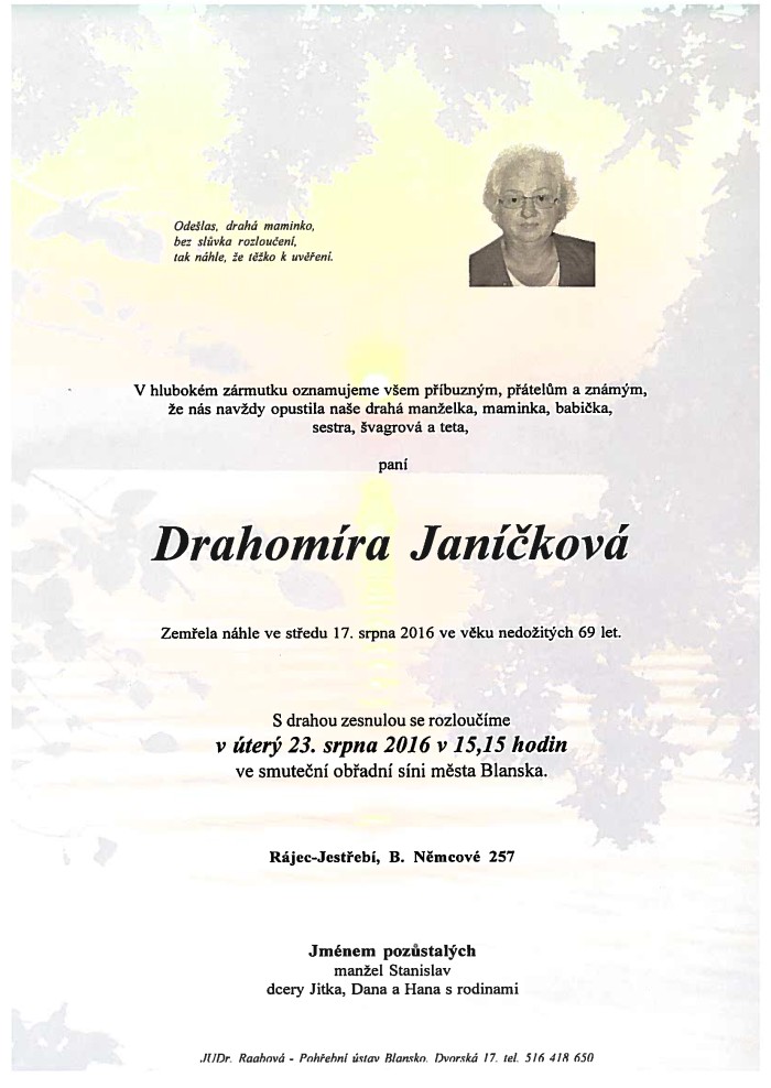 Drahomíra Janíčková