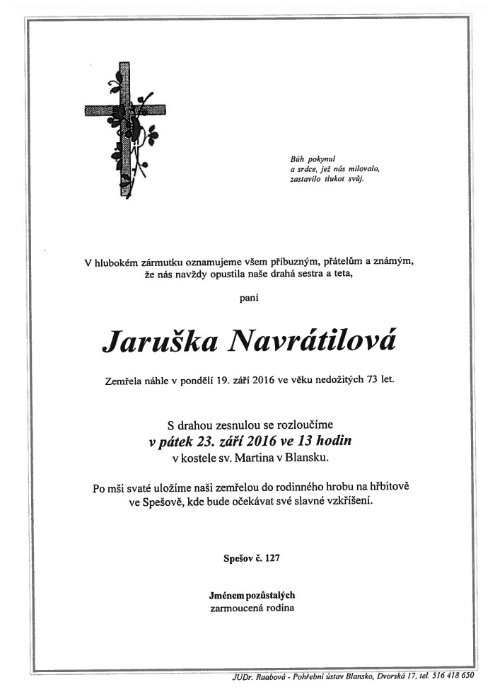 Jaruška Navrátilová