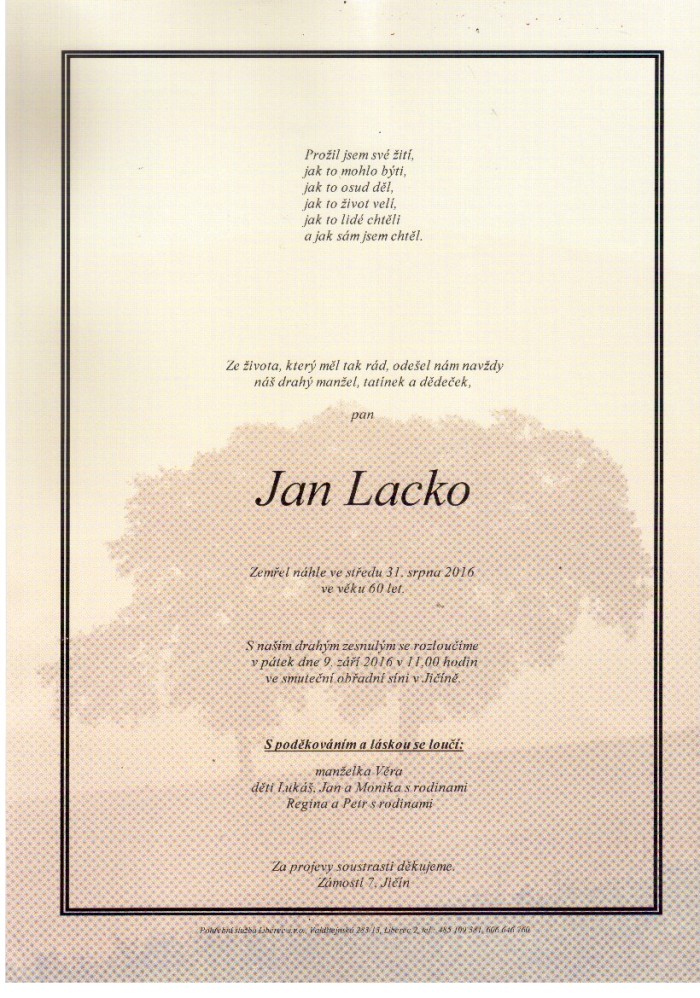 Jan Lacko
